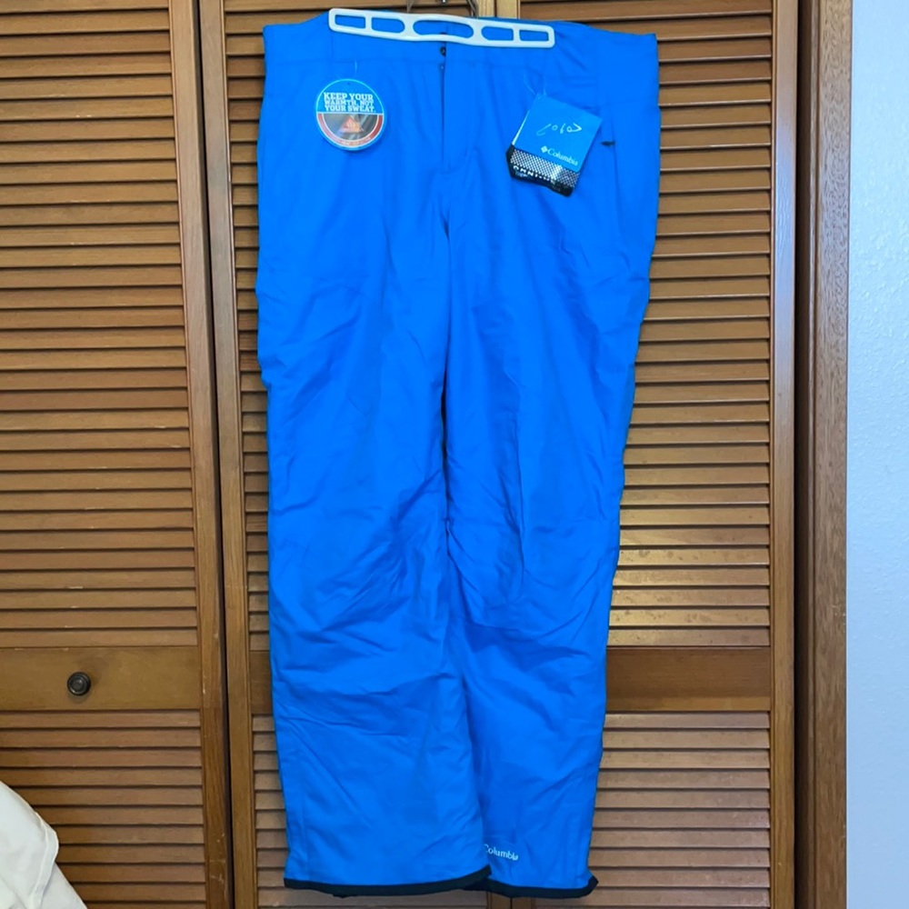 XL Blue Columbia High Volt II Pants NWT